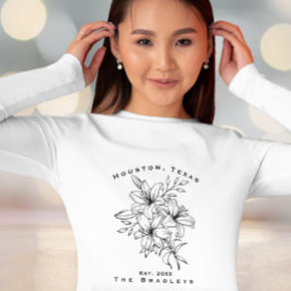 マッチの花嫁提案ウェディングパーティーシャツ スウェットシャツ