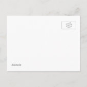 マッチの郵便はがきのための女の子のサッカーの招待状 インビテーションポストカード (裏面)