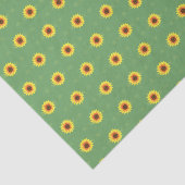 マッチひまわりモチーフ 薄葉紙 (詳細)
