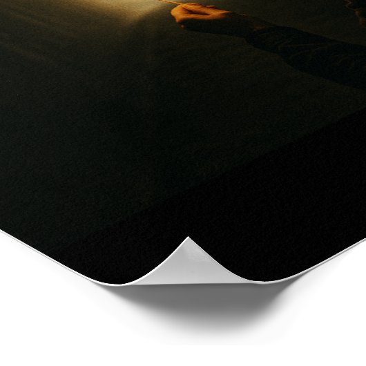 マッチを可能にするトンネル引用文ウォールアートを点灯 ポスター (角)