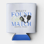 マッチを見つけた！ピックルボール スポーティーなブライズメイド 缶クーラー (正面)