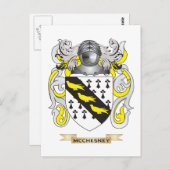 マッチェスニーコートオブアームズ(家紋) ポストカード (正面/裏面)