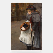 マッチスティックガール貧しい通りウルチンアーバン貧困 アクリルサイン (正面)