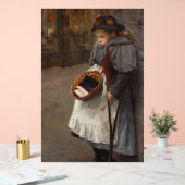 マッチスティックガール貧しい通りウルチンアーバン貧困 アクリルサイン (ウェディング)