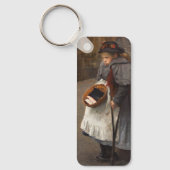 マッチスティックガール貧しい通りウルチンアーバン貧困 キーホルダー (正面)