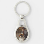 マッチスティックガール貧しい通りウルチンアーバン貧困 キーホルダー (正面)