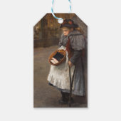 マッチスティックガール貧しい通りウルチンアーバン貧困 ギフトタグ (正面)