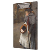 マッチスティックガール貧しい通りウルチンアーバン貧困 クリップボード (左)