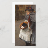 マッチスティックガール貧しい通りウルチンアーバン貧困 シーズンカード (正面/裏面)