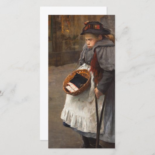 マッチスティックガール貧しい通りウルチンアーバン貧困 シーズンカード (正面/裏面)