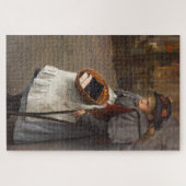 マッチスティックガール貧しい通りウルチンアーバン貧困 ジグソーパズル (横)