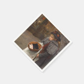 マッチスティックガール貧しい通りウルチンアーバン貧困 スタンダードカクテルナプキン (角)