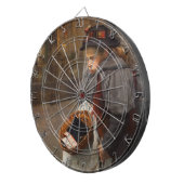 マッチスティックガール貧しい通りウルチンアーバン貧困 ダーツボード (正面右)