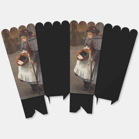 マッチスティックガール貧しい通りウルチンアーバン貧困 フェイバーボックス (見開き)