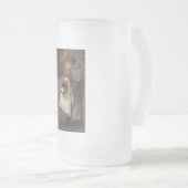 マッチスティックガール貧しい通りウルチンアーバン貧困 フロストグラスビールジョッキ (正面右)