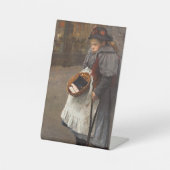 マッチスティックガール貧しい通りウルチンアーバン貧困 台座サイン (正面)