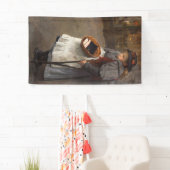 マッチスティックガール貧しい通りウルチンアーバン貧困 横断幕 (インサイチュ)