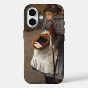 マッチスティックガール貧しい通りウルチンアーバン貧困 iPhone 16ケース
