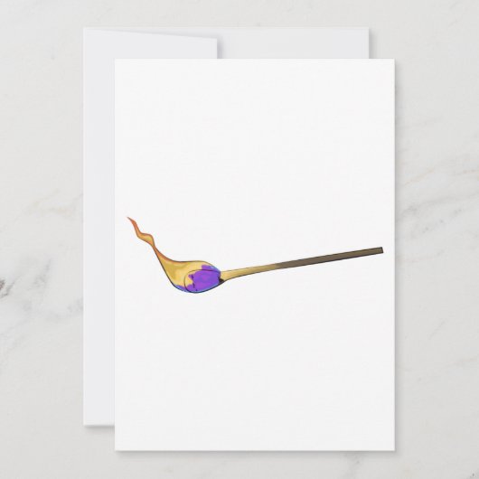 マッチスティック 案内状 (正面)