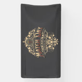 マッチデー2026 ヴィンテージゴールドカスタムセレブレーション 横断幕 (縦)