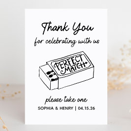 マッチボックスの有利な標識を取る | 結婚感謝