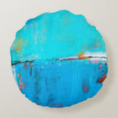 マッチボックスブルー5 ラウンドクッション (裏面)