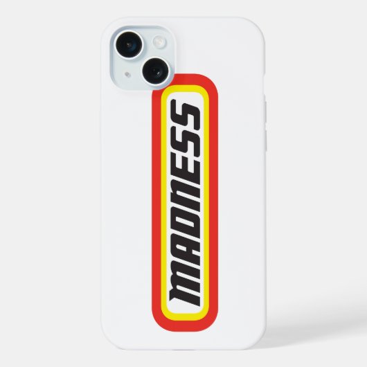 マッチボックス？マッドネス！ iPhoneケース (裏面)