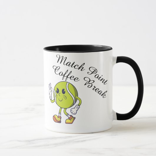 マッチポイント コーヒーマグ マグカップ (右)