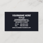 マッチメイカー天体ハート 名刺 (裏面)