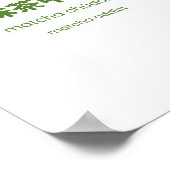 マッチャアディクト日本のマッチャ引用文 ポスター (角)