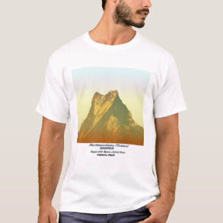 マッチャプチャレ山 Tシャツ