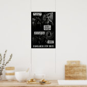 マッチョカンガルージムブラザーズコミック ポスター (キッチン)