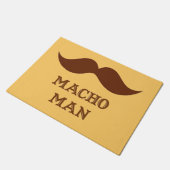 マッチョマンマスタッシュ ドアマット (アングル)