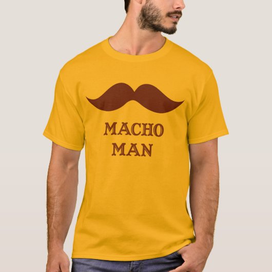 マッチョマンマスタッシュ Tシャツ (正面)