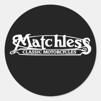 マッチレスバイクTシャツ ラウンドシール