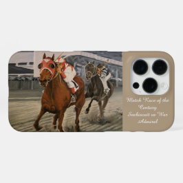 マッチレースでオーナーを喜ばせるクラシック競走馬 iPhone 16 PRO MAXケース