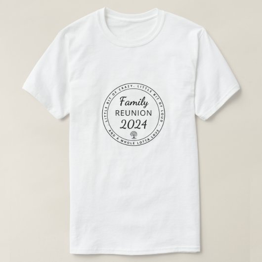 マッチングおもしろいブラックファミリー懇親会2024 Tシャツ (デザイン正面)