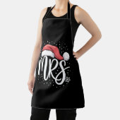 マッチングカップルミセス結婚ズのクリスマス醜いサンタ エプロン (インサイチュ)