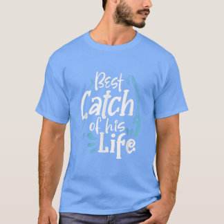 マッチングカップル魚釣り引用文フィッシャーマンフィッシュラブ Tシャツ