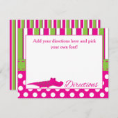 マッチングガールアリゲーターディレクションカード エンクロージャーカード (正面/裏面)