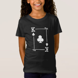 マッチングキングクラブスーツトランプ モダン Tシャツ