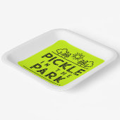 マッチングクラブトーナメントイベントピックボールおもしろい ペーパープレート (傾斜あり)