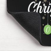 マッチングクリスマスサンタとギフト家族のクリスマス マウスパッド (コーナー)