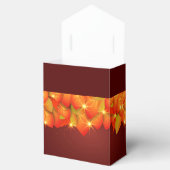 マッチングサンクスギビングオレンジの葉の名前の年の好意 フェイバーボックス (オープン)