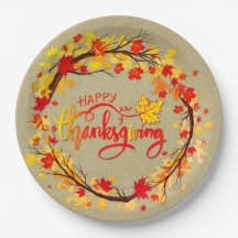 マッチングサンクスギビング秋の葉調9»