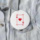 マッチングジャックハートスーツトランプ モダン 缶バッジ (インサイチュ)