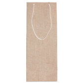 マッチングセット感謝祭グリーン金ゴールドリース帽子 ワインギフトバッグ (裏面)