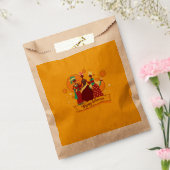 マッチングハッピークワンザ3レディースイエロー フェイバーバッグ (封をした状態)