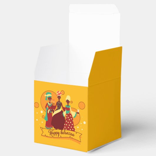 マッチングハッピークワンザ3レディースイエロー フェイバーボックス (オープン)