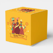 マッチングハッピークワンザ3レディースイエロー フェイバーボックス